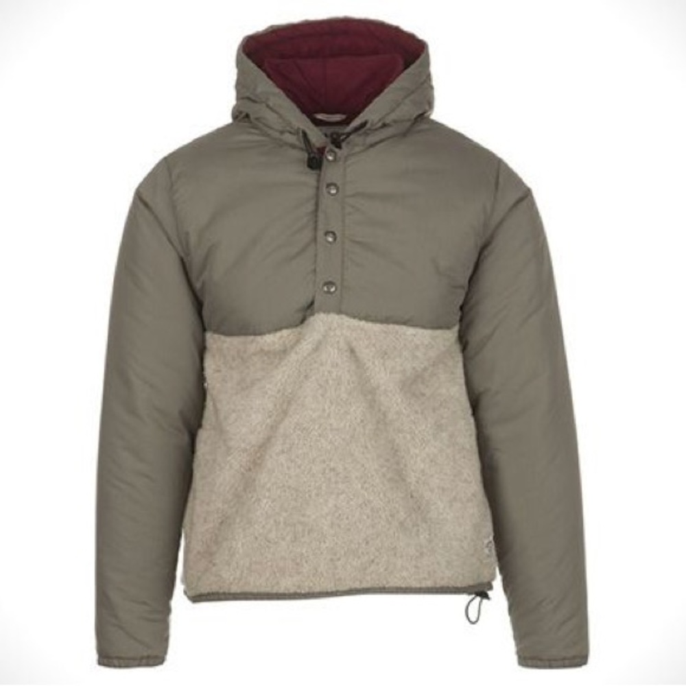 Iron & Resin Olive and Beige Windbreaker